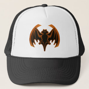 Bat Brown The MUSEUM Zazzle Geschenke Truckerkappe