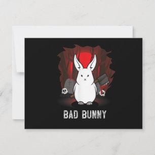 Bat Bunny Einladung