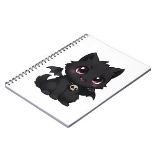 - "Bat Cat Blaze" Notizblock