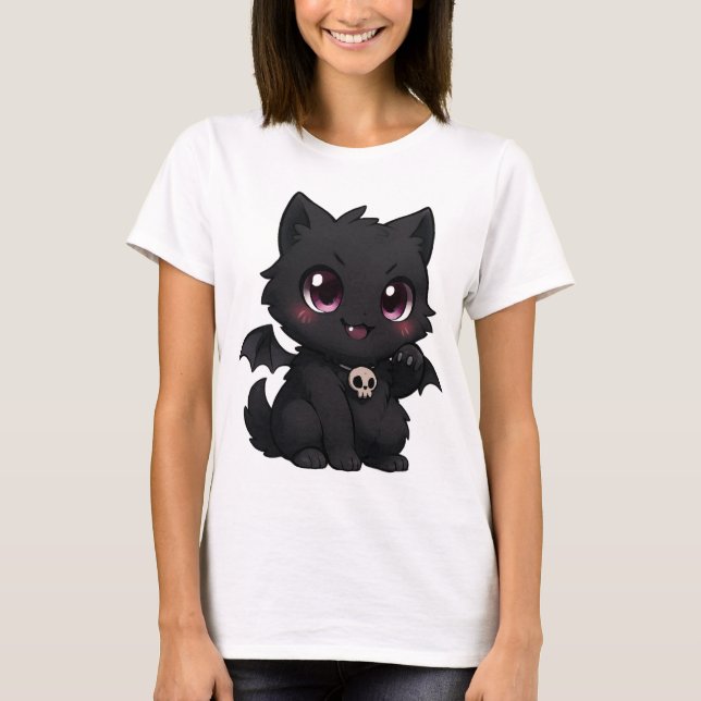 - "Bat Cat Blaze" T-Shirt (Vorderseite)