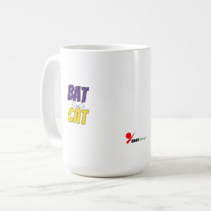 Bat Cat   Funny Halloween Pet Design Kaffeetasse