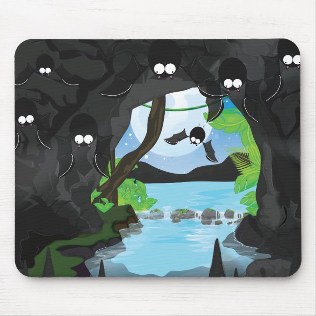 Bat Cave Mousepad (Vorne)