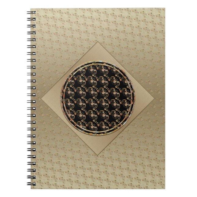 Bat Chinese Symbol Notebook Notizblock (Vorderseite)