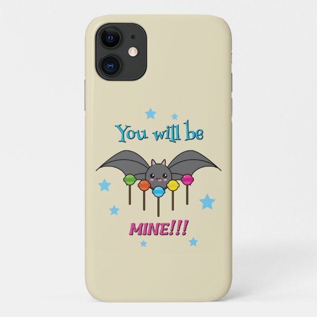 Bat Craving Lollipops - You Will Be Mine Case-Mate iPhone Hülle (Rückseite)