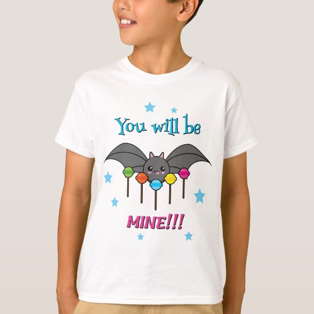 Bat Craving Lollipops - You Will Be Mine T-Shirt (Vorderseite)