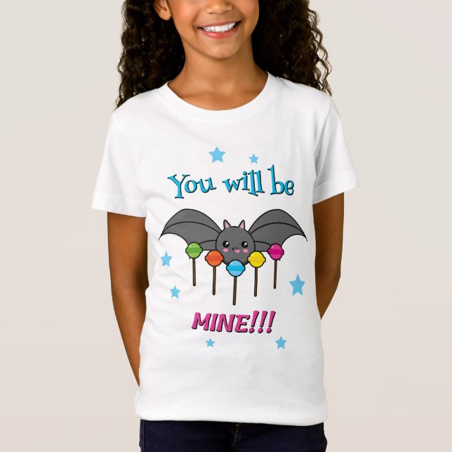 Bat Craving Lollipops - You Will Be Mine T-Shirt (Vorderseite)