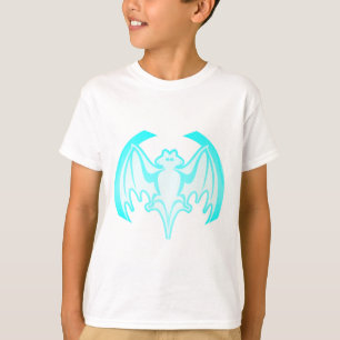 Bat Cyan Inv the MUSEUM Zazzle Geschenke T-Shirt