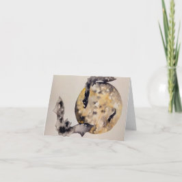 Bat Dreams Blank Card Karte