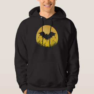 Bat Easy Halloween Outfit Fliegender Tiermoon Cost Hoodie
