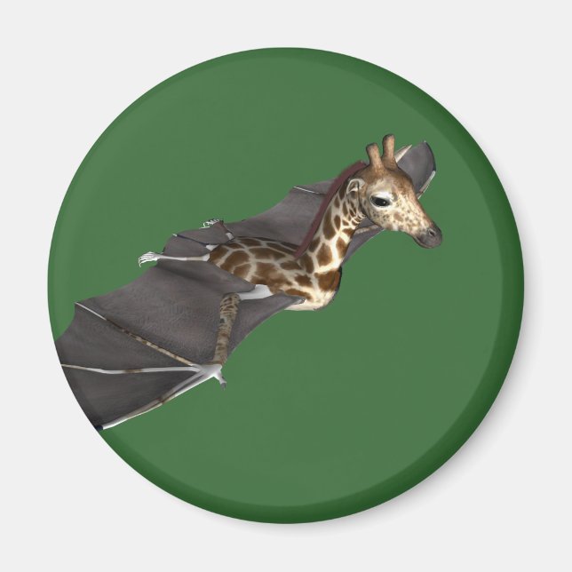 Bat Giraffe Hybrid Magnet (Vorne)