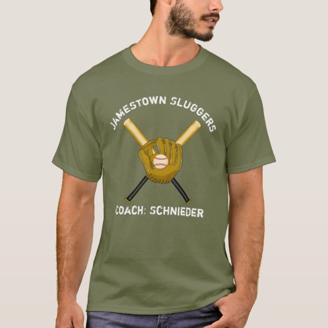 Bat & Glove Mens T - Shirt (Vorderseite)