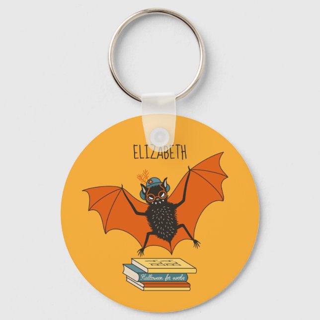 Bat Granny Name Schlüsselanhänger (Vorderseite)