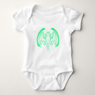 Bat Green Inv MUSEUM Zazzle Geschenke Baby Strampler