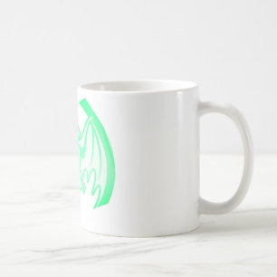 Bat Green Inv MUSEUM Zazzle Geschenke Tasse