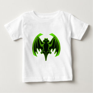 Bat Green MUSEUM Zazzle Geschenke Baby T-shirt