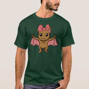Bat Halloween Girl 446 T-Shirt