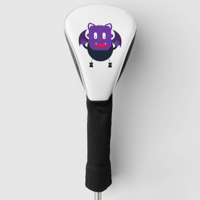 Bat halloween         golf headcover (Vorderseite)