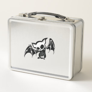 Bat Halloween Metall Brotdose