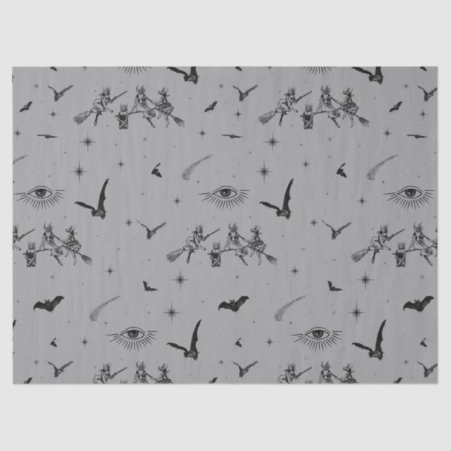 Bat Hexen Seidenpapier (Vorderseite)