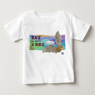Bat ist kein Vogel Baby T-shirt