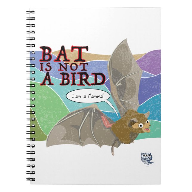 Bat ist kein Vogel Notizblock (Vorderseite)
