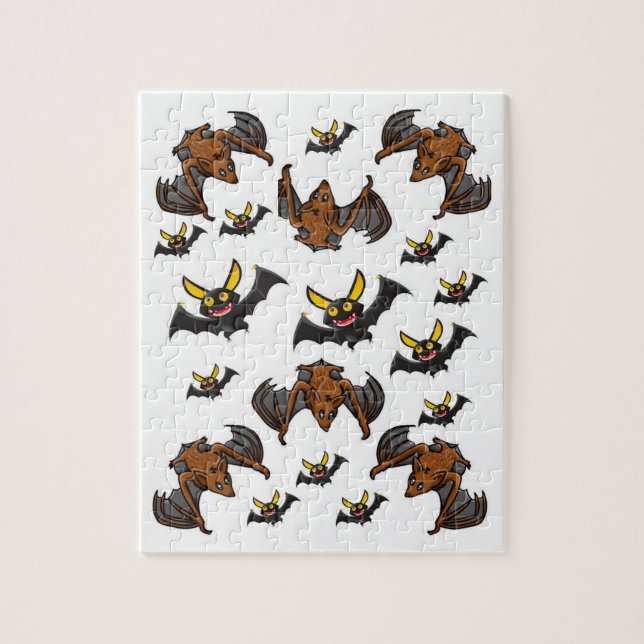 Bat Jigsaw Puzzle (Vertikal)