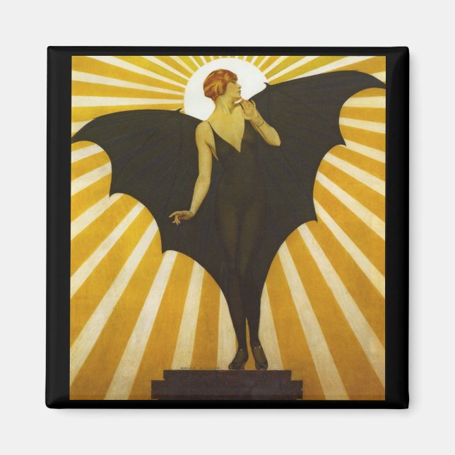 Bat Lady Magnet (Vorne)