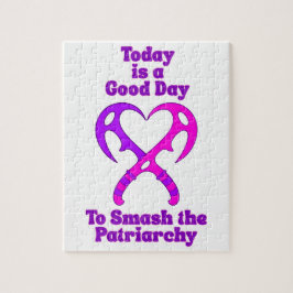 Bat’leth Heart - Smash the Patriarchy Puzzle