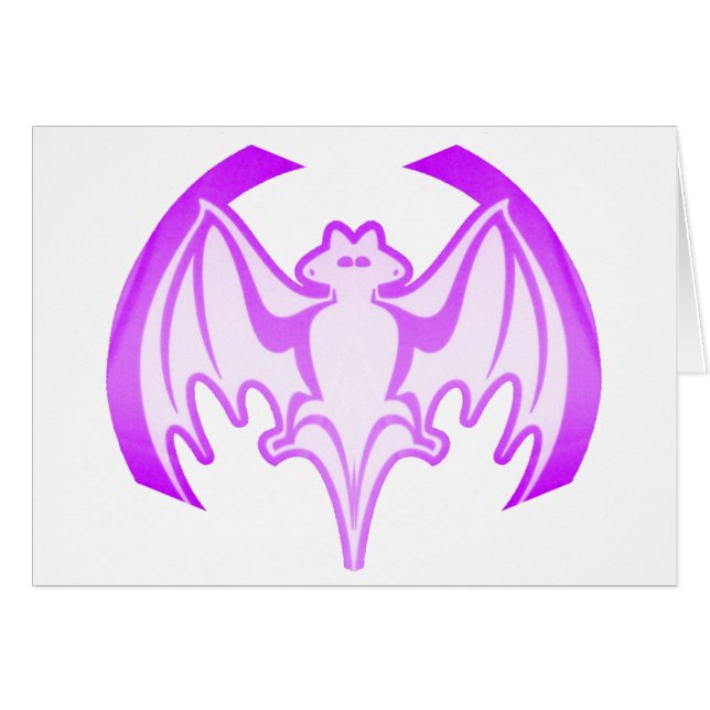 Bat Lila Inv Gibney The MUSEUM Zazzle Geschenke (Vorderseite (Horizontal))