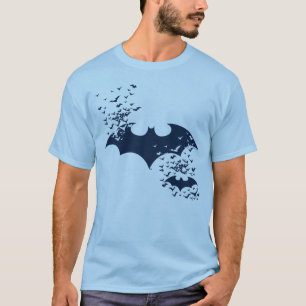 Bat-Logo-Burning in Fledermäuse T-Shirt