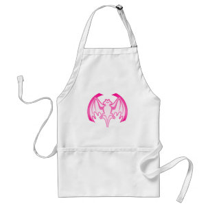 Bat Magenta Inv The MUSEUM Zazzle Geschenke Schürze