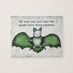 Bat mit einem schlechten Puzzle