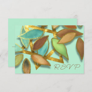 Bat Mitzvah Aqua Brown Aqua Aquarell Petals über S Einladung