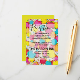 Bat Mitzvah Bar Mitzvah Confetti Empfang Card Begleitkarte