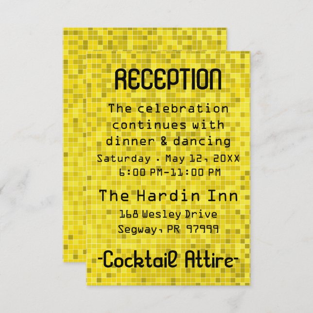 Bat Mitzvah Bar Mitzvah Game On Begleitkarte (Vorne/Hinten)