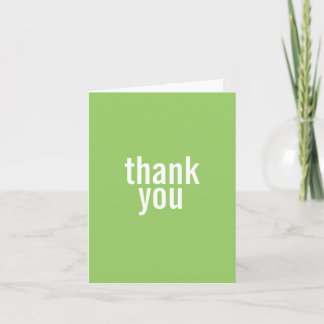 Bat Mitzvah Dankeschön Karten {Light Green}