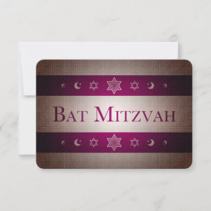 Bat Mitzvah Einladung