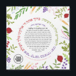 Bat Mitzvah Hafrashat Challah Yehi Ratzon Gefallen Magnetkarte<br><div class="desc">Planung einer Challah-Themed Bat Mitzvah-Feier? Wir sind für Dich da! Mit den passenden Challah Teig Covers, Schürze Einladungen, und mehr. Auch macht eine schöne Community Challah Bake Take-Zuhause Gefallen. Kontaktieren Sie uns über Preisnachlässe auf Großhandelsebene. E-Mail: BestDressedBread@gmail.com Ein schönes Magnet mit dem vollen Text von The Hebrew Sessing sagte, als...</div>