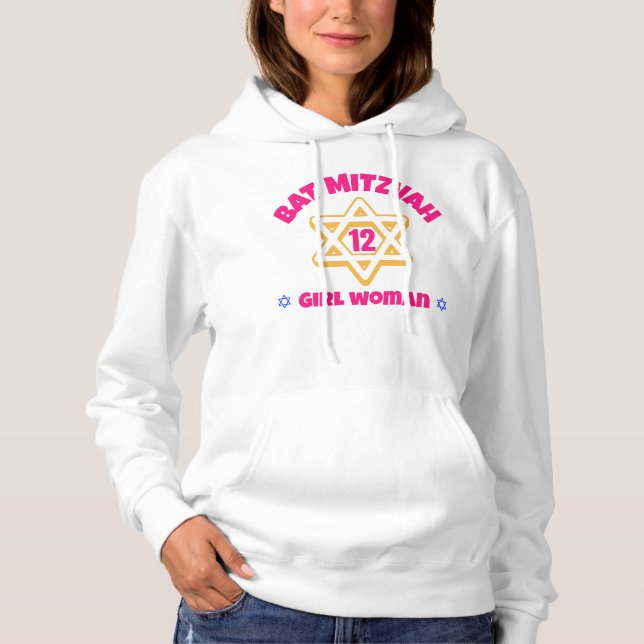 Bat Mitzvah Hoodie (Vorderseite)