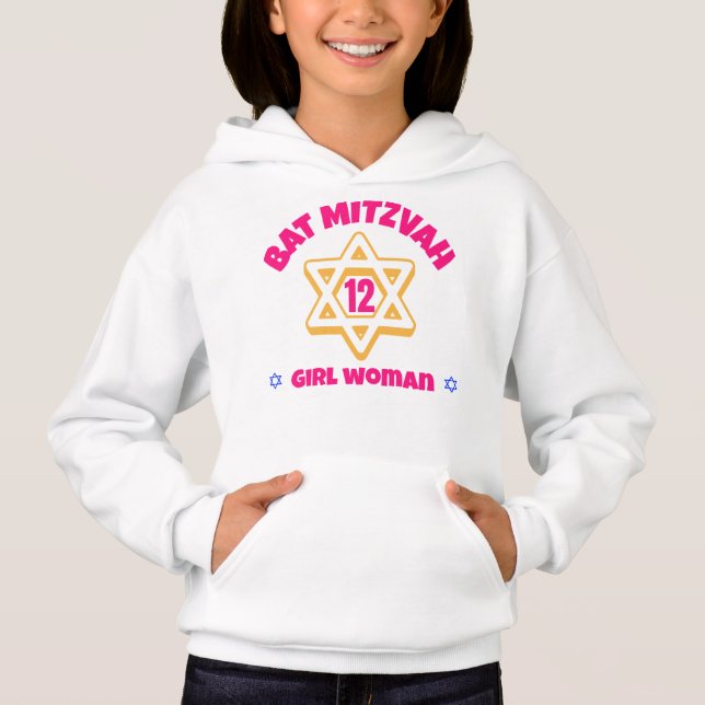 Bat Mitzvah Hoodie (Vorderseite)