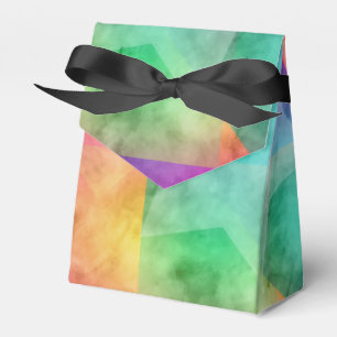 Bat Mitzvah Watercolor Block Geschenkschachtel