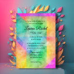 Bat Mitzvah Watercolor Vibranful Colorful Star Einladung<br><div class="desc">Bat Mitzvah Watercolor Vibrant Colorful Star Bar Mitzvah und Bat Mitzvah Einladung Set von Umua entworfen. Gedruckt und ausgeliefert von Zazzle oder seinen Partnern.</div>