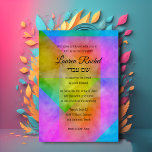 Bat Mitzvah Watercolor Vibranful Colorful Star Einladung<br><div class="desc">Bat Mitzvah Watercolor Vibrant Colorful Star Bar Mitzvah und Bat Mitzvah Einladung Set von Umua entworfen. Gedruckt und ausgeliefert von Zazzle oder seinen Partnern.</div>