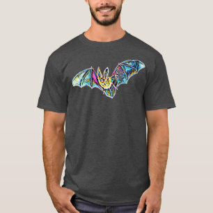 Bat Night Motif Vampire Halloween Flügel Mamm flie T-Shirt