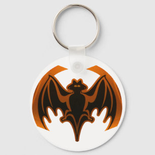 Bat Orange Das MUSEUM Zazzle Geschenke Schlüsselanhänger