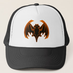 Bat Orange Das MUSEUM Zazzle Geschenke Truckerkappe