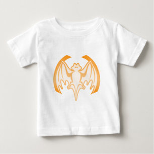 Bat Orange Inv the MUSEUM Zazzle Geschenke Baby T-shirt