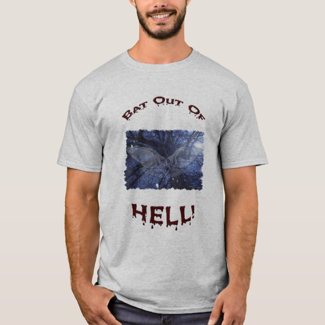 "Bat out Hell"-T-Shirts T-Shirt (Vorderseite)