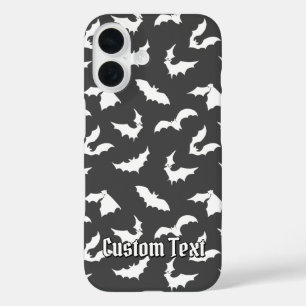 Bat Silhouetten Muster Fall-Mate iPhone Fall 16 Hülle