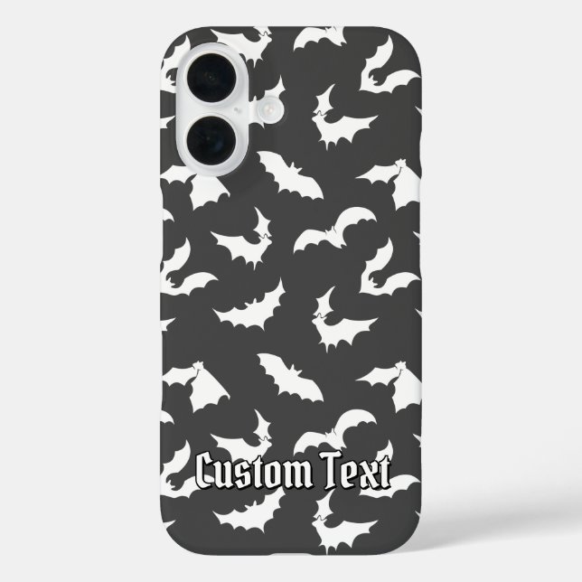 Bat Silhouetten Muster Fall-Mate iPhone Fall Case-Mate iPhone Hülle (Rückseite)